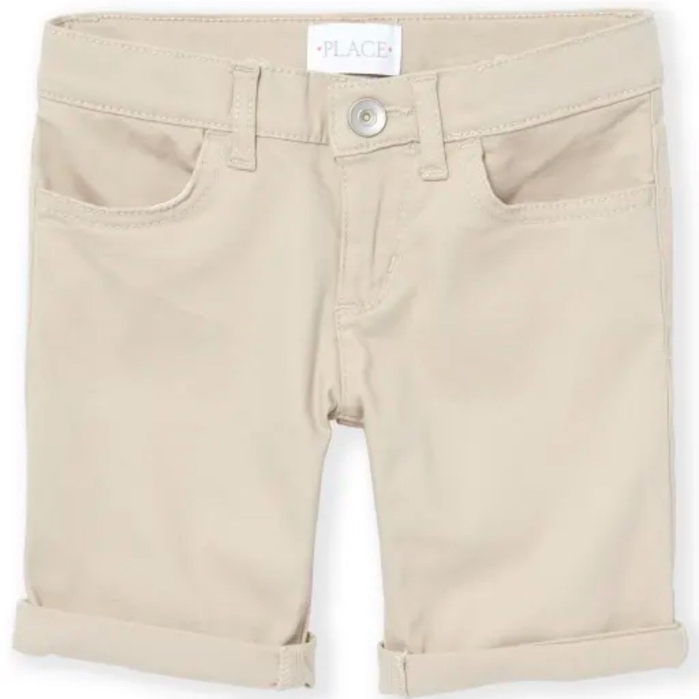 The Children's Place  Shorts Size 6 Khaki Beige New Without Tags